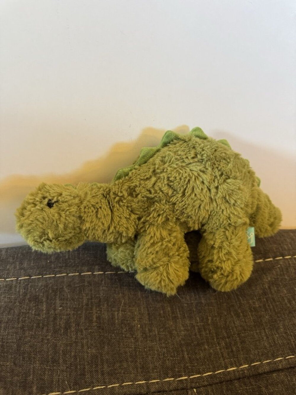 Manhattan Toy Company Little Green Dinosaur Plush Stuffed D37